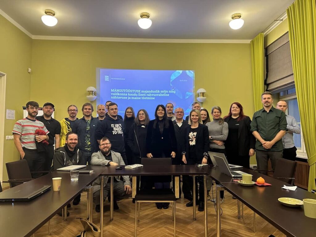 Meeting the Estonian Minister of Culture