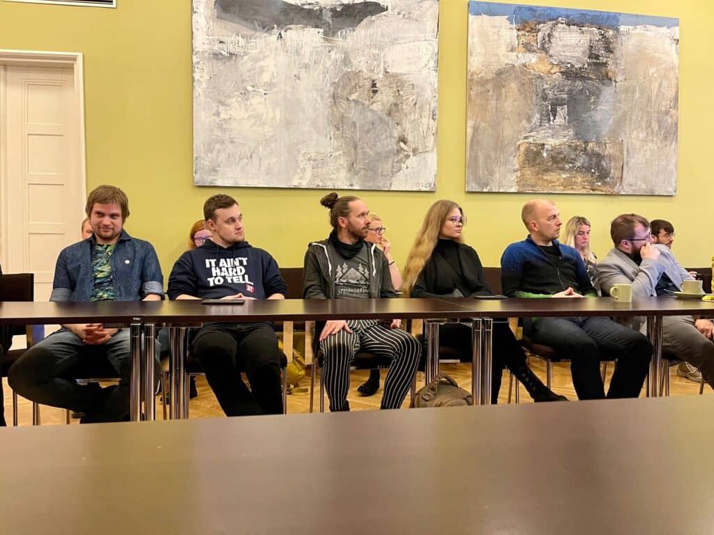 Meeting the Estonian Minister of Culture